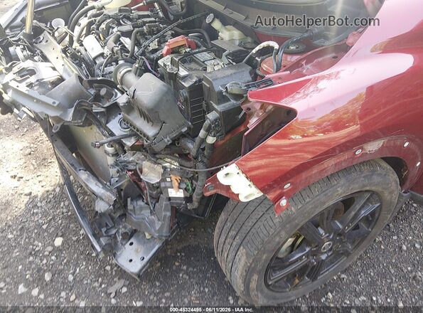 3N1CP5DV4ML560921 2021 NISSAN KICKS Red Вид спереду