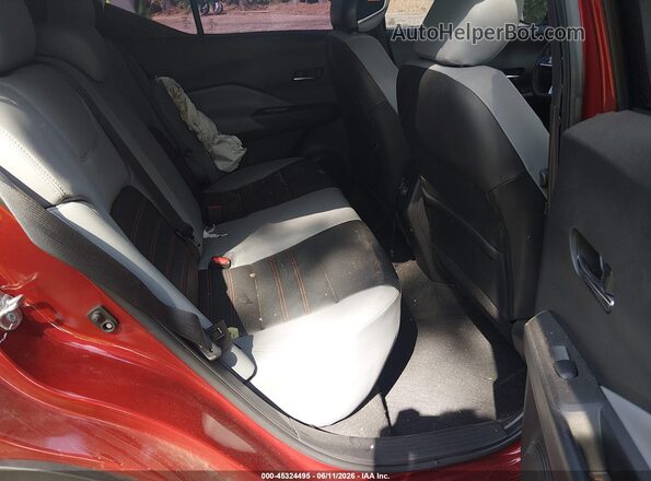3N1CP5DV4ML560921 2021 NISSAN KICKS Red Вид наклейки з VIN-кодом