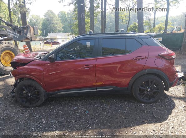 3N1CP5DV4ML560921 2021 NISSAN KICKS Red 