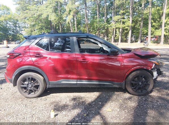 3N1CP5DV4ML560921 2021 NISSAN KICKS Red Панорамний вид салону 360°
