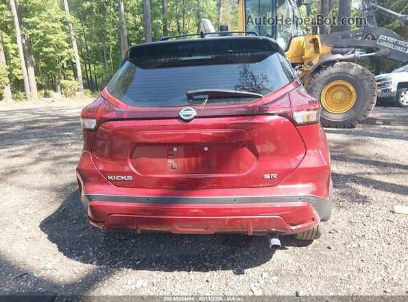 3N1CP5DV4ML560921 2021 NISSAN KICKS Red 
