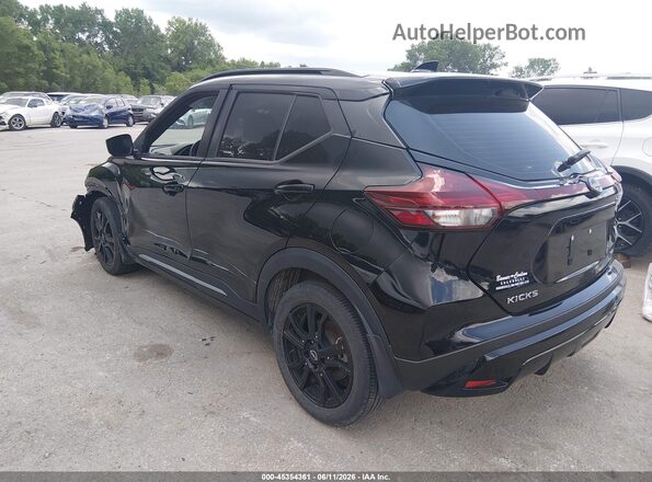 3N1CP5DV4PL538874 2023 NISSAN KICKS Black უკანა მარცხენა