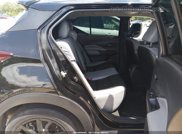 3N1CP5DV4PL538874 2023 NISSAN KICKS Black VIN კოდის სტიკერის ხედი