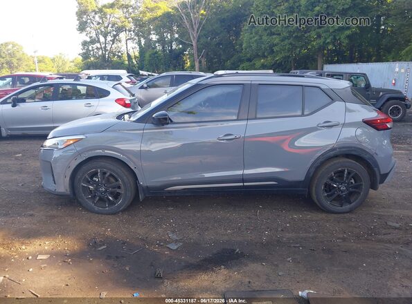 3N1CP5DV4RL473804 2024 NISSAN KICKS Gray Սալոնի 360 աստիճան տեսք
