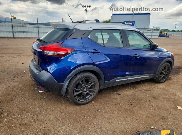3N1CP5DV5LL546993 2020 NISSAN KICKS Blue Rear right
