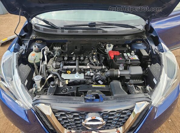 3N1CP5DV5LL546993 2020 NISSAN KICKS Blue Rear interior view