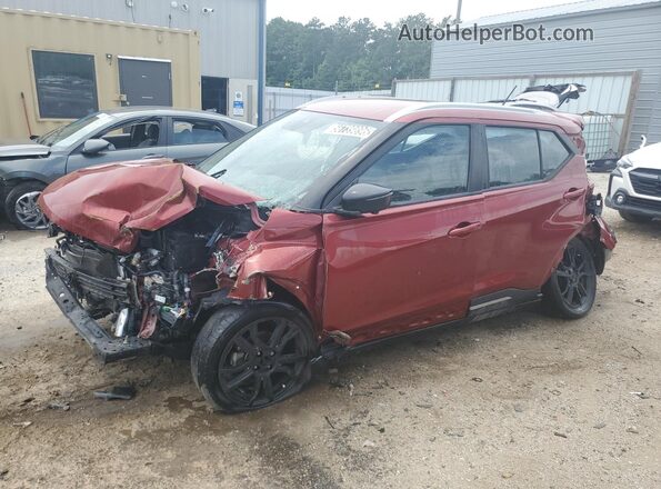 3N1CP5DV5LL578987 2020 NISSAN KICKS Maroon 