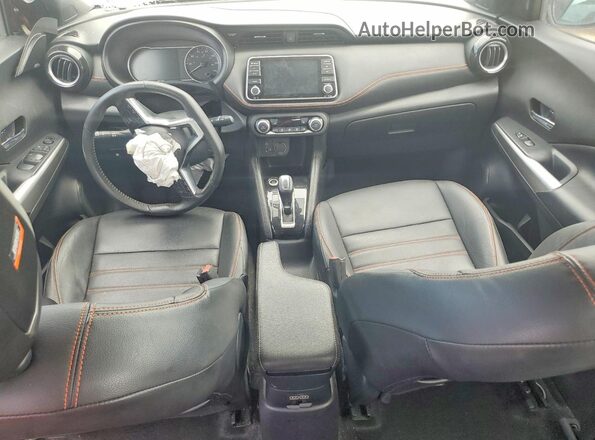 3N1CP5DV5LL578987 2020 NISSAN KICKS Maroon Dashboard view