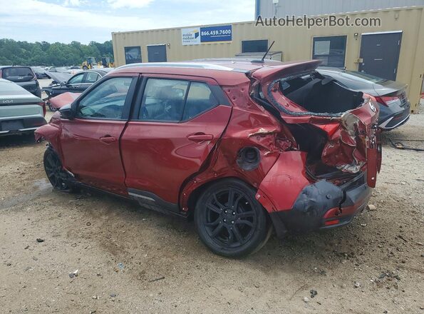 3N1CP5DV5LL578987 2020 NISSAN KICKS Maroon Rear left