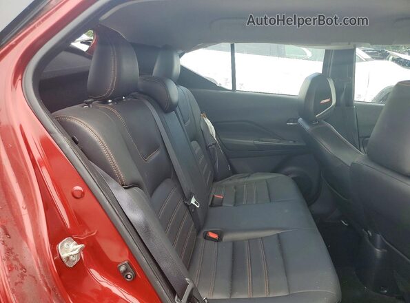 3N1CP5DV5LL578987 2020 NISSAN KICKS Maroon Rear interior view