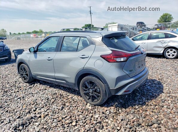 3N1CP5DV5ML560393 2021 NISSAN KICKS Gray Задня ліва чверть