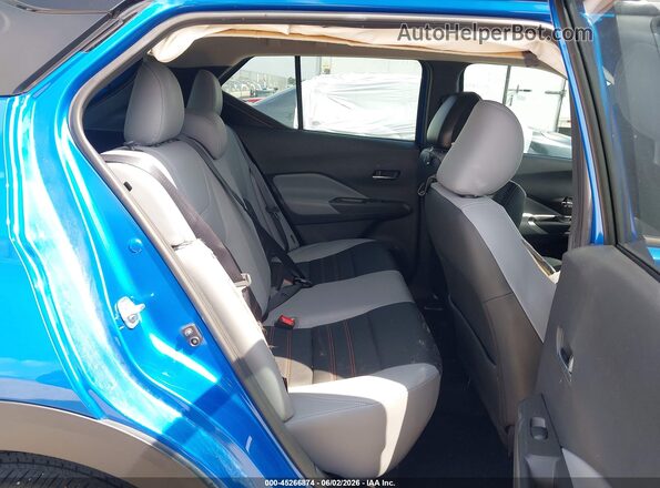 3N1CP5DV5RL546064 2024 NISSAN KICKS Blue Вид наклейки з VIN-кодом