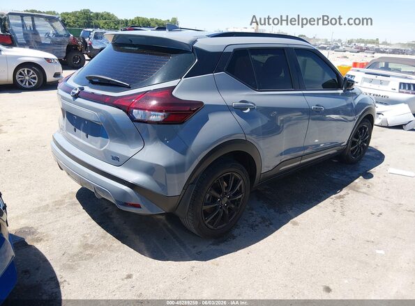 3N1CP5DV5RL576374 2024 NISSAN KICKS Gray Tył prawy