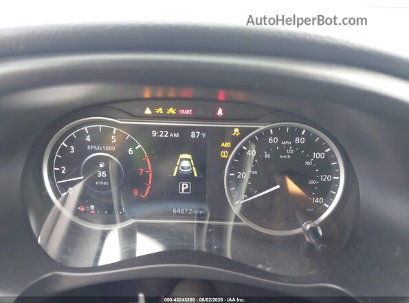 3N1CP5DV6LL572678 2020 NISSAN KICKS Red Հետևի նստատեղերի տեսք