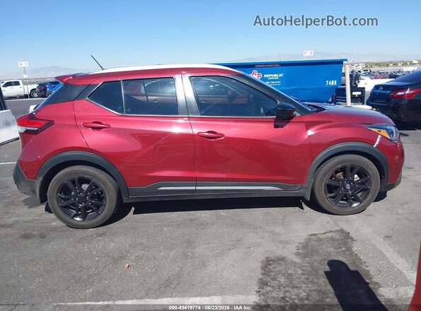 3N1CP5DV6LL579095 2020 NISSAN KICKS Red Սալոնի հետևի տեսք