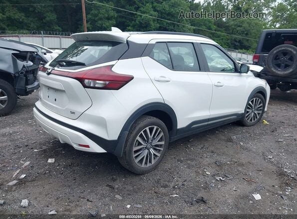 3N1CP5DV6ML489477 2021 NISSAN KICKS White Trasero derecho