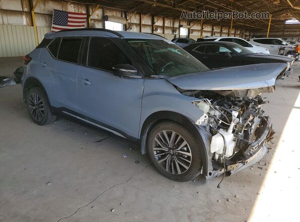 3N1CP5DV6ML494632 2021 NISSAN KICKS Gray Front right