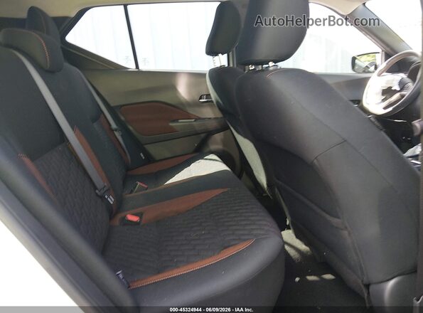 3N1CP5DV6NL488234 2022 NISSAN KICKS White Widok naklejki z numerem VIN