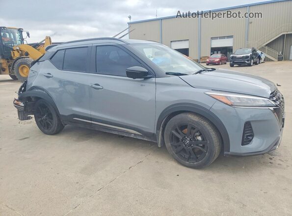 3N1CP5DV6RL547384 2024 NISSAN KICKS Gray Առջևի աջ