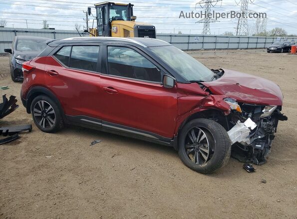 3N1CP5DV7LL554495 2020 NISSAN KICKS Red Przód prawy