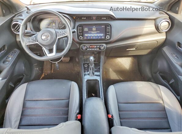 3N1CP5DV7ML464667 2021 NISSAN KICKS Orange Widok deski rozdzielczej