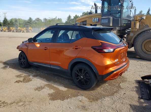 3N1CP5DV7ML464667 2021 NISSAN KICKS Orange Tył lewy