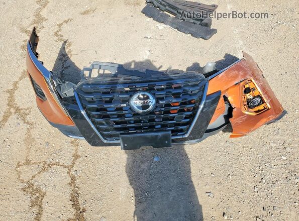 3N1CP5DV7ML464667 2021 NISSAN KICKS Orange Widok komory silnika