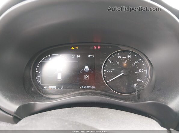 3N1CP5DV7ML530540 2021 NISSAN KICKS Gray Widok tylnych siedzeń