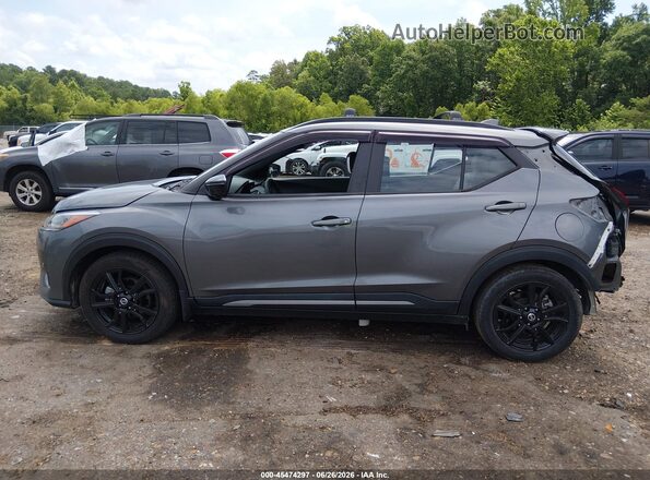 3N1CP5DV7ML530540 2021 NISSAN KICKS Gray 