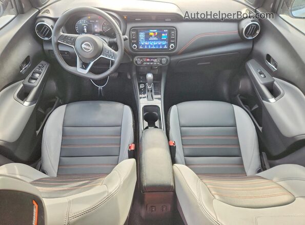 3N1CP5DV7RL526446 2024 NISSAN KICKS Белый Вид панели приборов