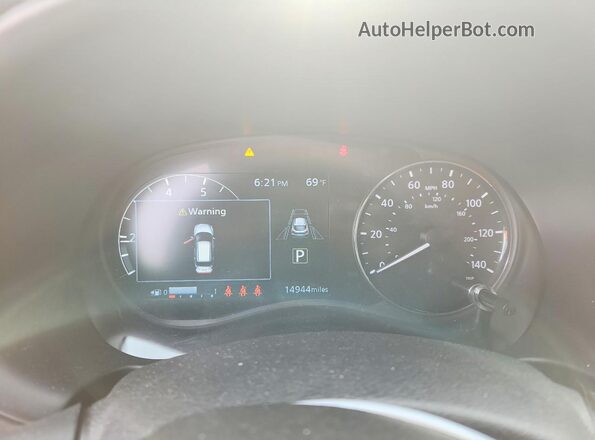 3N1CP5DV7RL526446 2024 NISSAN KICKS Белый Вид щитка приборов