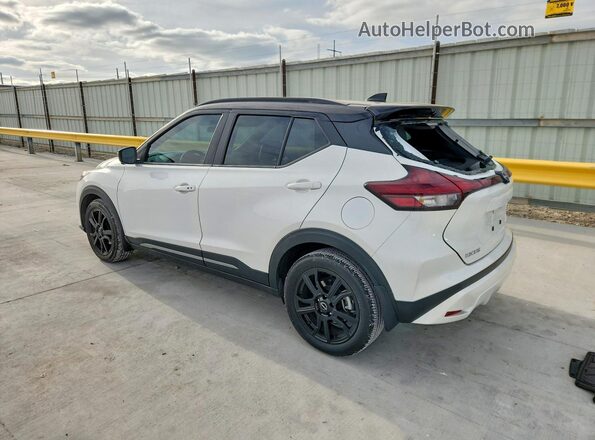 3N1CP5DV7RL526446 2024 NISSAN KICKS Белый Задняя левая четверть