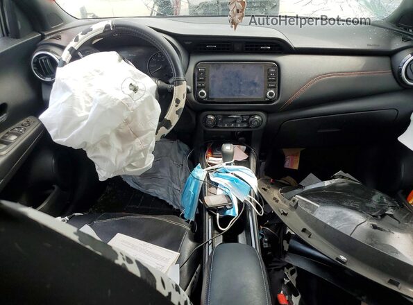 3N1CP5DV7RL533560 2024 NISSAN KICKS White წინა პანელის ხედი