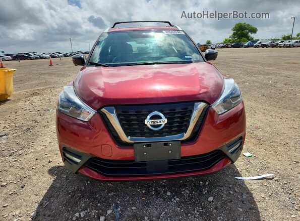 3N1CP5DV8LL491648 2020 NISSAN KICKS Red Front view