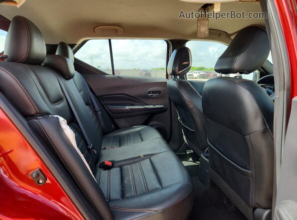 3N1CP5DV8LL491648 2020 NISSAN KICKS Red Rear interior view