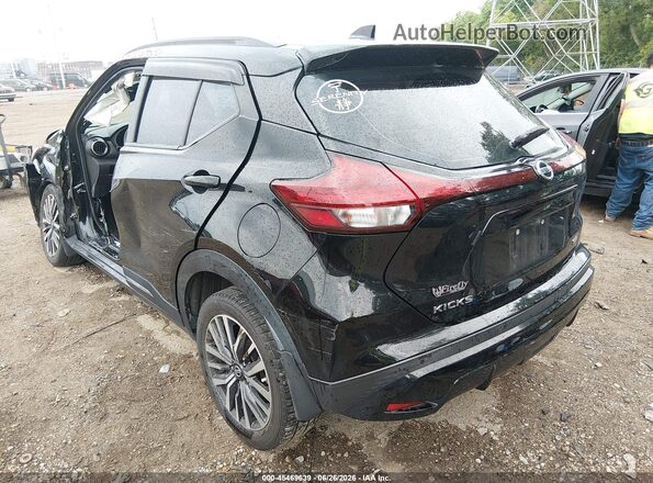 3N1CP5DV8ML497144 2021 NISSAN KICKS Black Задня ліва чверть