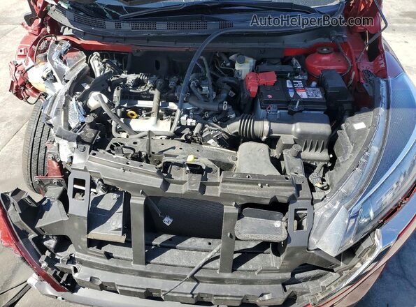 3N1CP5DV8ML560601 2021 NISSAN KICKS Red Vista interior trasera