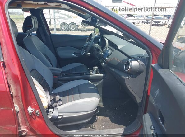 3N1CP5DV8PL566063 2023 NISSAN KICKS Red Vista interior delantera