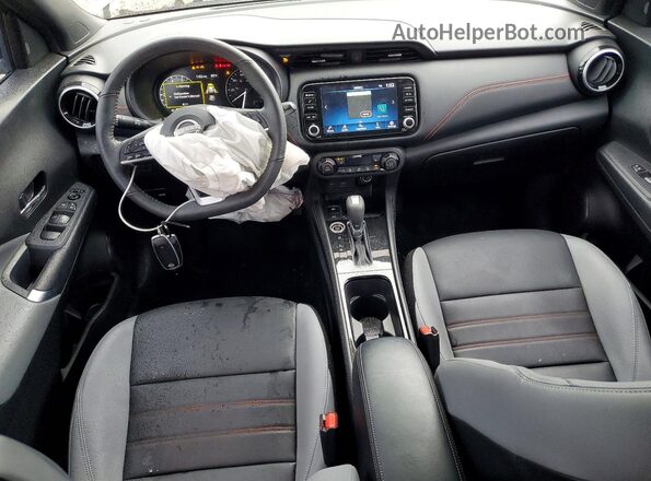 3N1CP5DV8RL541795 2024 NISSAN KICKS Gray Dashboard view