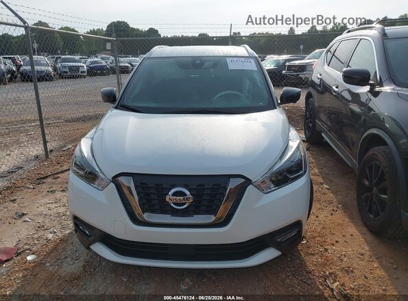3N1CP5DV9LL530750 2020 NISSAN KICKS White Vista del cuadro de instrumentos