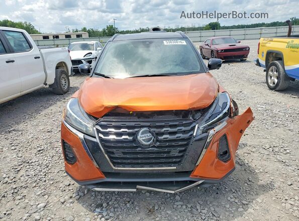 3N1CP5DV9ML549249 2021 NISSAN KICKS Оранжевый Вид спереди
