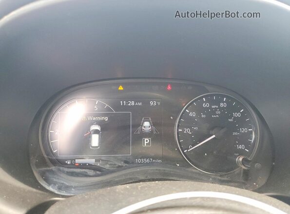 3N1CP5DV9ML549249 2021 NISSAN KICKS Оранжевый Вид щитка приборов