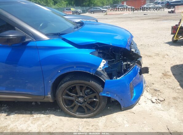 3N1CP5DV9PL470989 2023 NISSAN KICKS Blue 