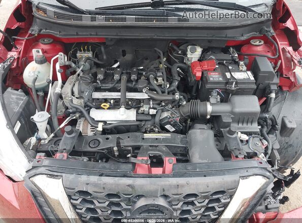 3N1CP5DVXLL516226 2020 NISSAN KICKS Burgundy Vista trasera