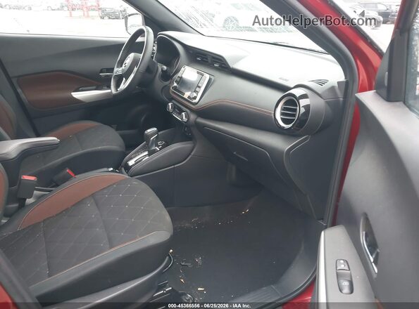 3N1CP5DVXLL516226 2020 NISSAN KICKS Burgundy Vista interior delantera