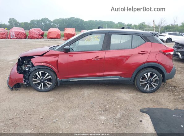 3N1CP5DVXLL516226 2020 NISSAN KICKS Burgundy Vista interior de 360 grados