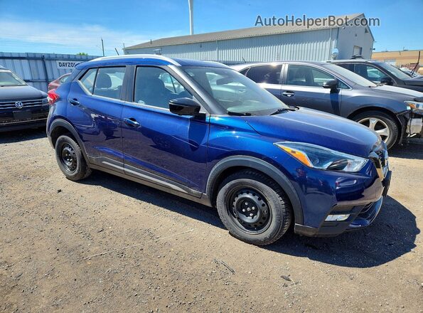 3N1CP5DVXLL548660 2020 NISSAN KICKS Blue 