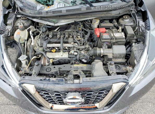 3N1CP5DVXLL551171 2020 NISSAN KICKS Gray ძრავის განყოფილების ხედი