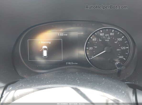 3N1CP5DVXML510170 2021 NISSAN KICKS Gray Вид задніх сидінь