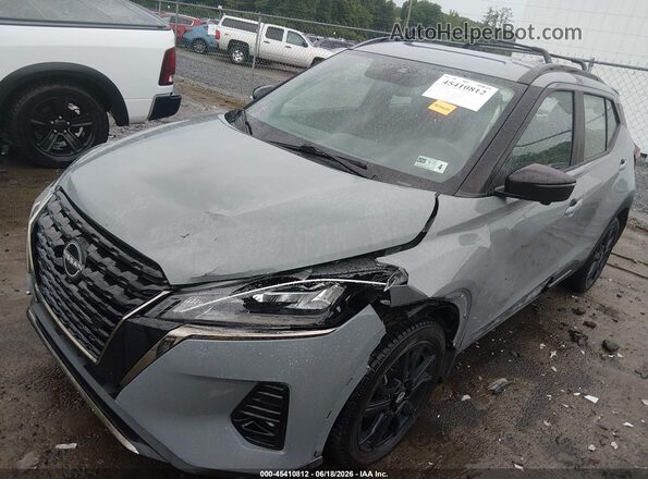 3N1CP5DVXNL486227 2022 NISSAN KICKS Gray Przód lewy